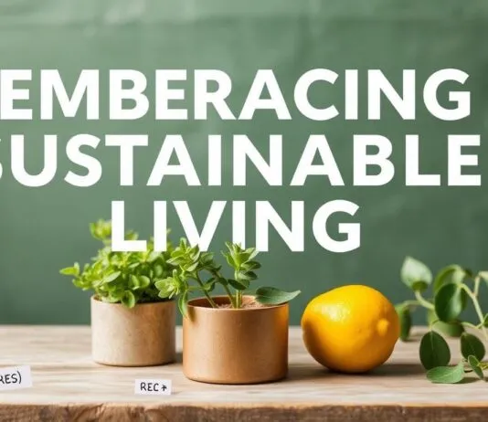Embracing Sustainable Living: Tips for a Greener Lifestyle Embracing Sustainable Living: Tips for a More Eco-Friendly Lifestyle