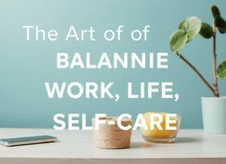 The Art of Balancing Work, Life, and Self-Care The Art of Balancing Work, Life, and Self-Care