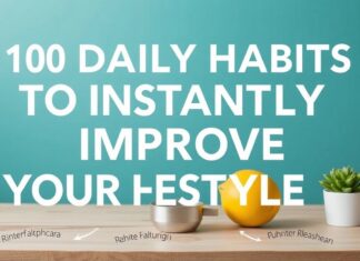 10 Daily Habits to Elevate Your Lifestyle Instantly 10 Daily Habits to Instantly Improve Your Lifestyle
