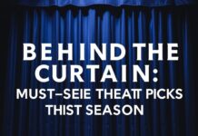 Behind the Curtain: Must-See Theater Picks This Season Behind the Curtain: Must-See Theater Picks This Season