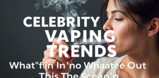 Celebrity Vaping Trends: What’s In and Out This Season Celebrity Vaping Trends: What's In and What's Out This Season