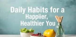 Daily Habits for a Happier, Healthier You Daily Habits for a Happier, Healthier You