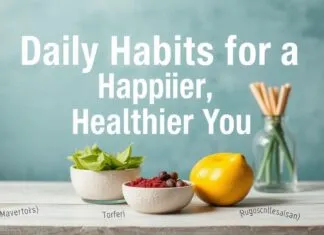 Daily Habits for a Happier, Healthier You Daily Habits for a Happier, Healthier You