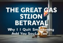 The Great Gas Station Betrayal: Why I Quit Smoking (And You Should Too) The Great Gas Station Betrayal: Why I Quit Smoking (And You Should Too)