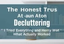 The Honest Truth About Decluttering: I Tried It All and Here’s What Actually Worked The Honest Truth About Decluttering: I Tried Everything and Here's What Actually Worked