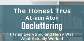 The Honest Truth About Decluttering: I Tried It All and Here’s What Actually Worked The Honest Truth About Decluttering: I Tried Everything and Here's What Actually Worked