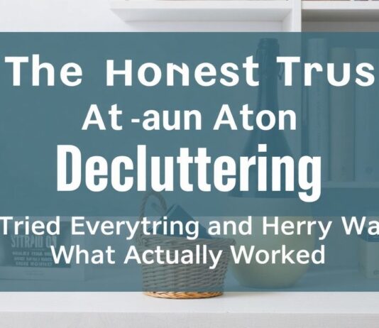 The Honest Truth About Decluttering: I Tried It All and Here’s What Actually Worked The Honest Truth About Decluttering: I Tried Everything and Here's What Actually Worked