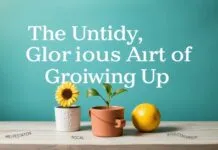 The Messy, Glorious Art of Adulting The Untidy, Glorious Art of Growing Up