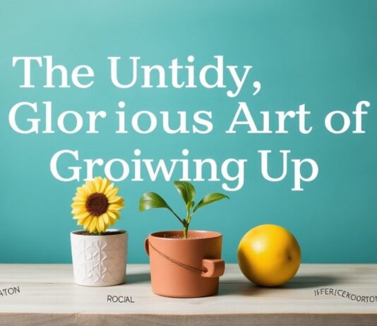 The Messy, Glorious Art of Adulting The Untidy, Glorious Art of Growing Up