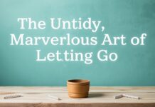 The Messy, Wonderful Art of Letting Go The Untidy, Marvelous Art of Letting Go