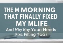 The Morning Routine That Finally Fixed My Life (And Why Yours Needs Fixing Too) The Morning Routine That Finally Fixed My Life (And Why Yours Needs Fixing Too)