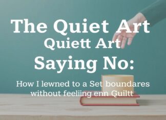 The Quiet Art of Saying No: How I Learned to Set Boundaries Without Feeling Guilty The Quiet Art of Saying No: How I Learned to Set Boundaries Without Feeling Guilty