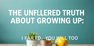 The Unfiltered Truth About Adulting: I Failed, You Will Too The Unfiltered Truth About Growing Up: I Failed, You Will Too