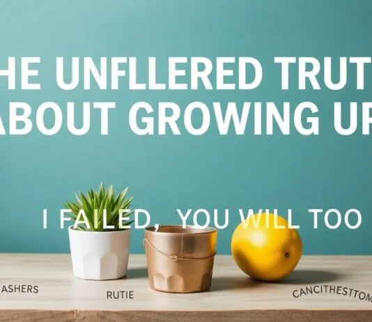 The Unfiltered Truth About Adulting: I Failed, You Will Too The Unfiltered Truth About Growing Up: I Failed, You Will Too