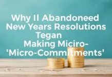 Why I Gave Up on New Year’s Resolutions and Started Making ‘Micro-Committments’ Instead Why I Abandoned New Year's Resolutions and Began Making 'Micro-Commitments' Instead