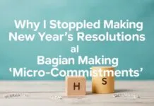 Why I Gave Up on New Year’s Resolutions and Started Making ‘Micro-Committments’ Instead Why I Stopped Making New Year's Resolutions and Began Making 'Micro-Commitments' Instead