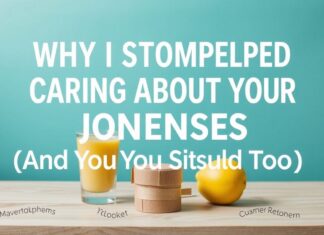 Why I Stopped Caring About the Joneses (And You Should Too) Why I Stopped Caring About the Joneses (And You Should Too)