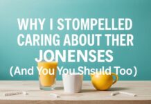 Why I Stopped Caring About the Joneses (And You Should Too) Why I Stopped Caring About the Joneses (And You Should Too)
