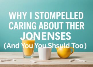 Why I Stopped Caring About the Joneses (And You Should Too) Why I Stopped Caring About the Joneses (And You Should Too)