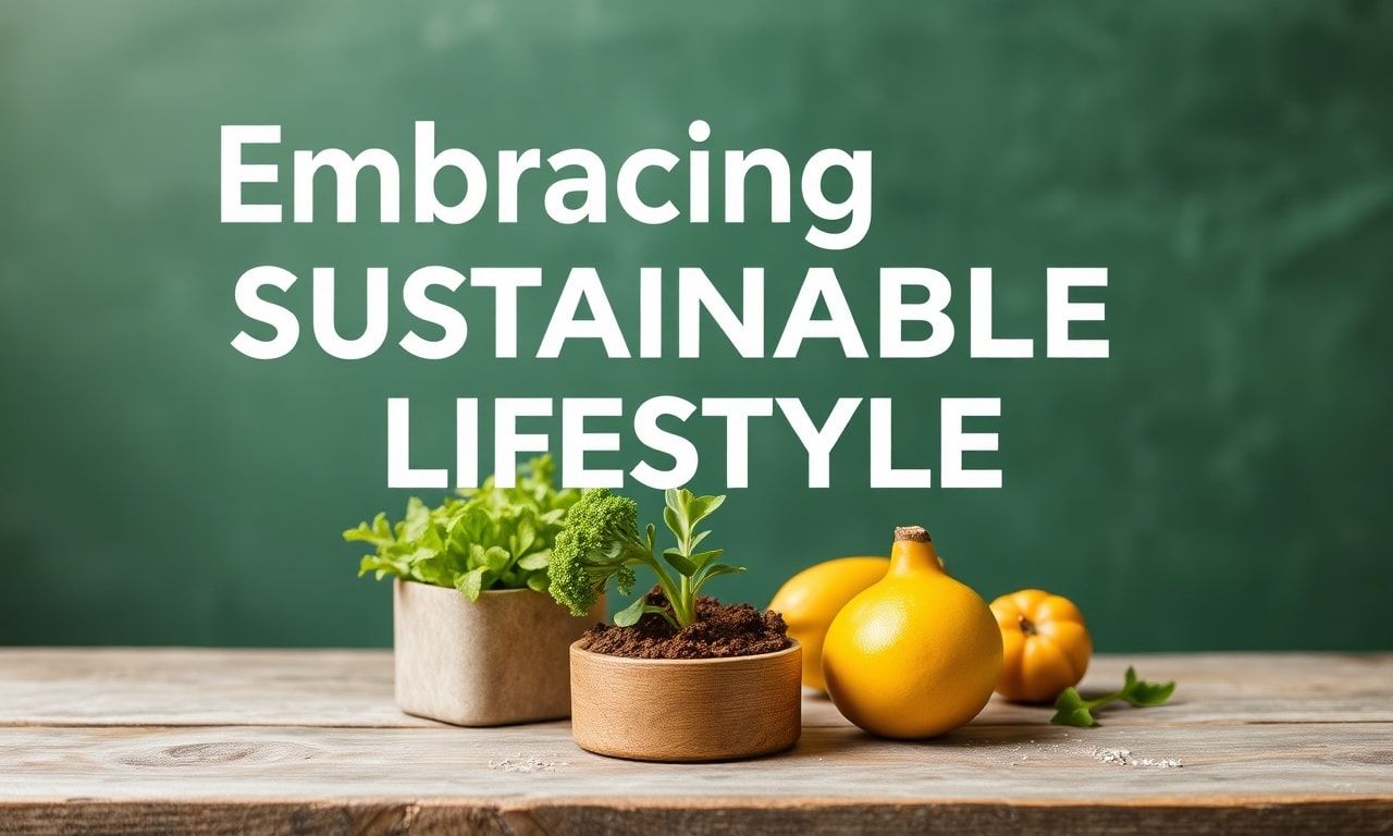 Embracing a Sustainable Lifestyle: Small Changes, Big Impact