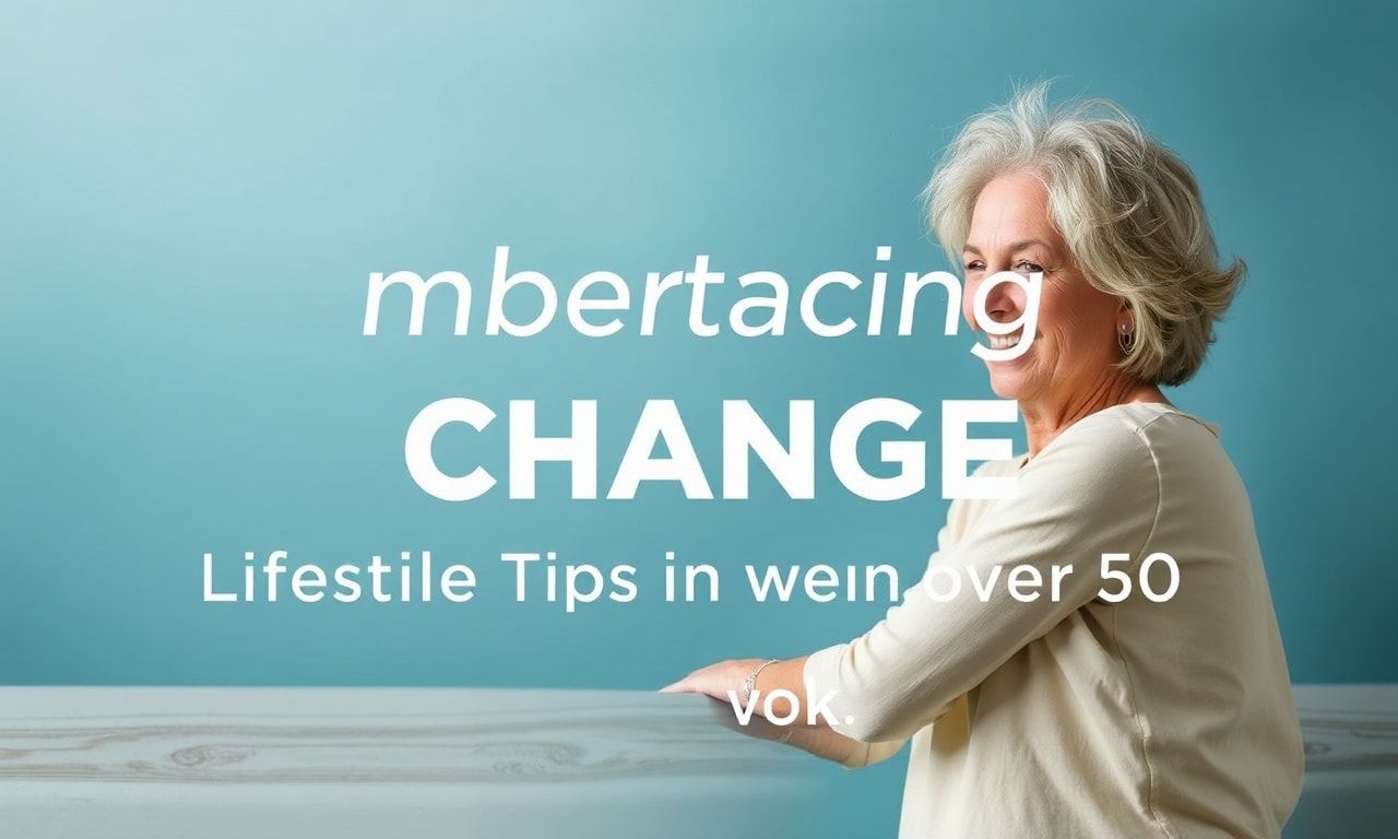 Embracing Change: Lifestyle Tips for Women Over 50