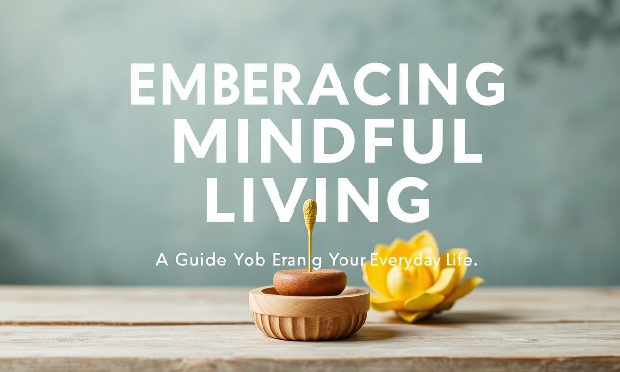 Embracing Mindful Living: A Guide to Enhancing Your Daily Lifestyle