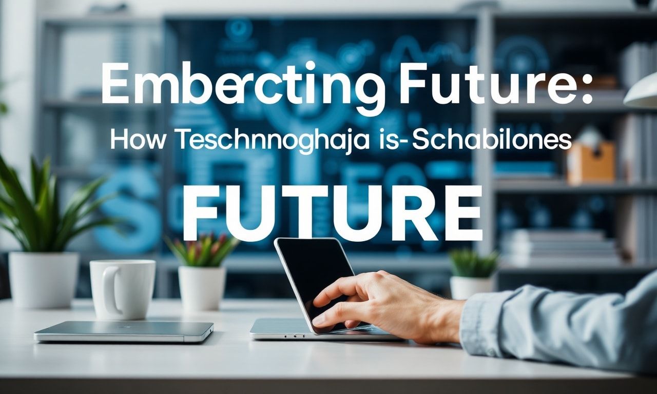 Embracing the Future: How Technology is Shaping Our Lifestyles