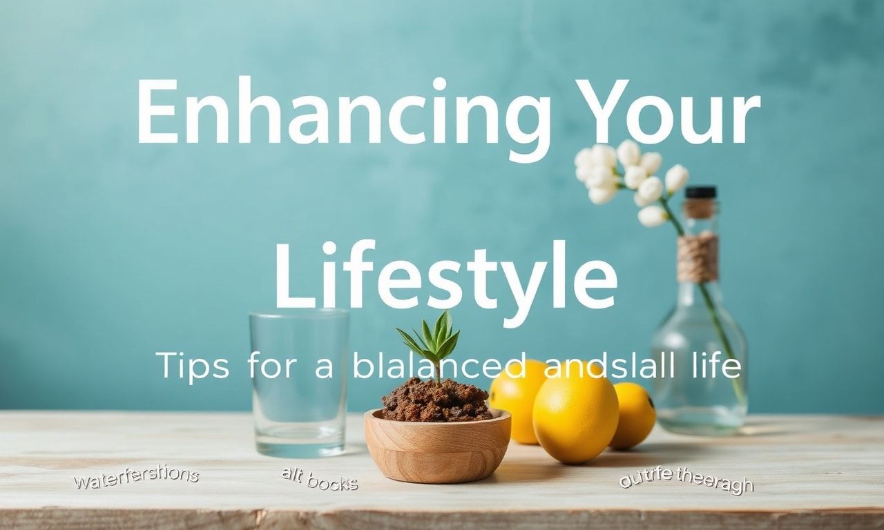 Enhancing Your Lifestyle: Tips for a Balanced and Fulfilling Life