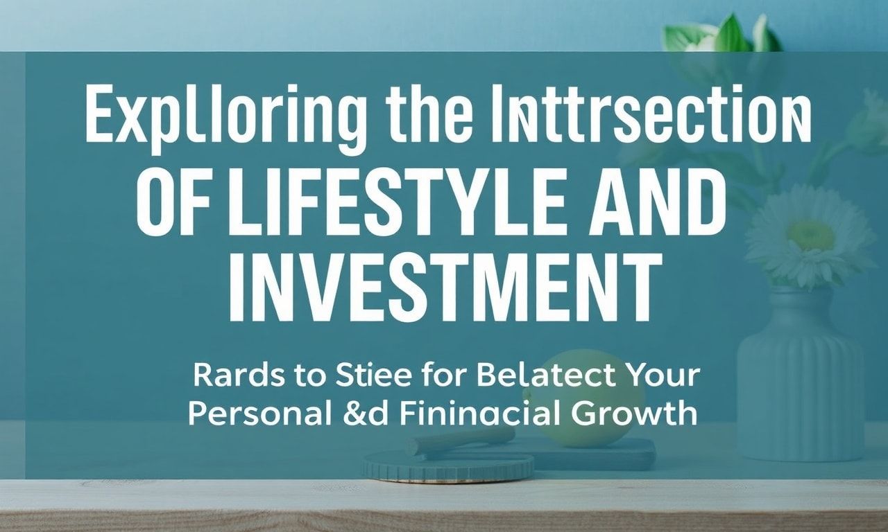 Exploring the Intersection of Lifestyle and Investment: A Guide to Balancing Your Personal and Financial Growth