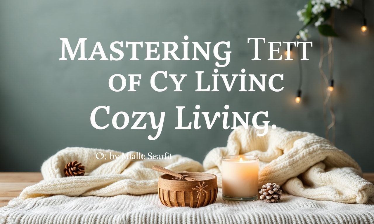 Mastering the Art of Cozy Living: A Comprehensive Guide to Winter Wellness