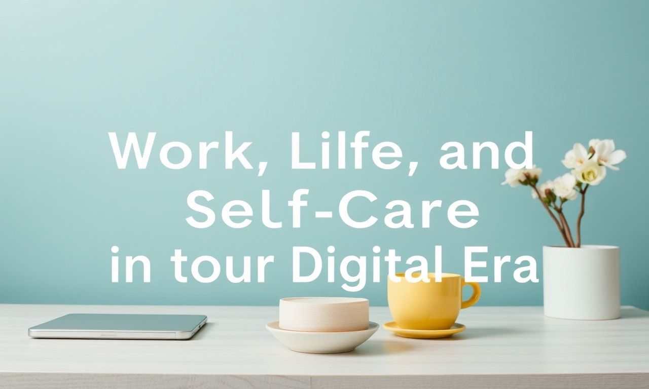The Art of Balancing Work, Life, and Self-Care in the Digital Age
