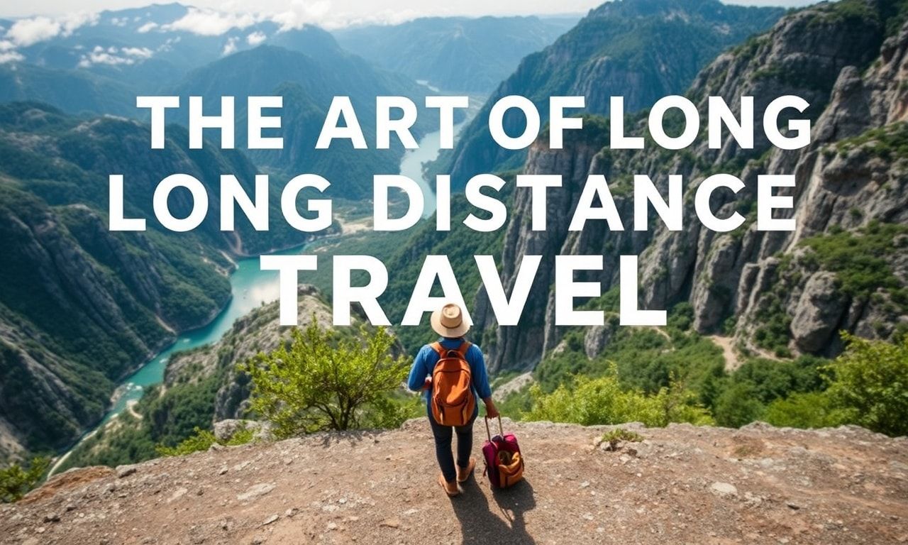 The Art of Long-Distance Travel: Combining Comfort and Adventure