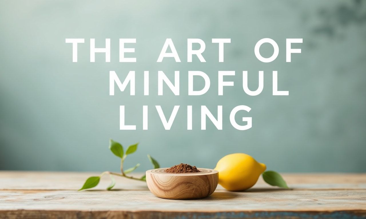 The Art of Mindful Living: Creating a Balanced and Fulfilling Lifestyle