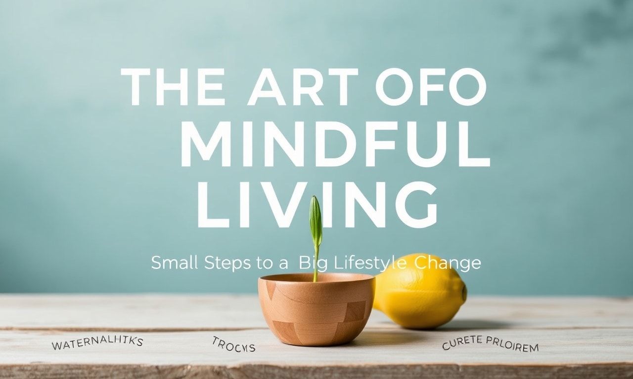The Art of Mindful Living: Small Steps to a Big Lifestyle Change