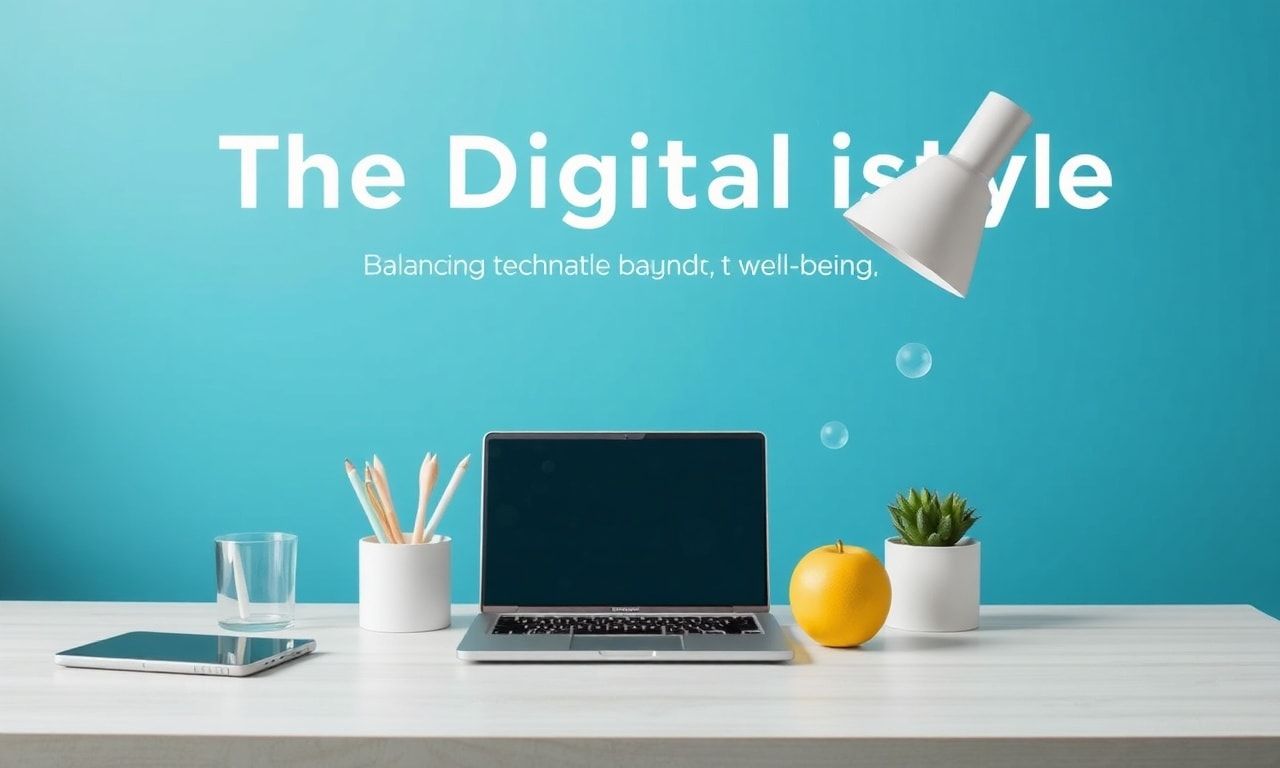 The Digital Lifestyle: Balancing Technology and Well-being