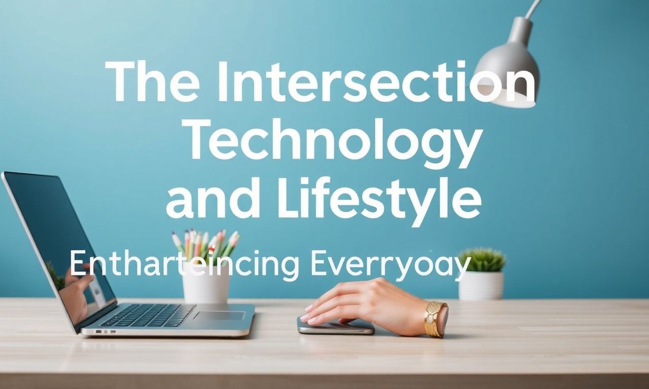 The Intersection of Technology and Lifestyle: Enhancing Daily Living