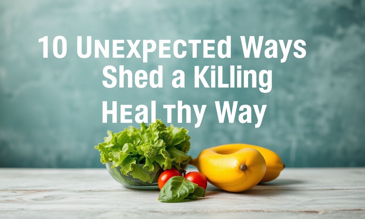 10 Unexpected Ways to Shed a Kilogram the Healthy Way