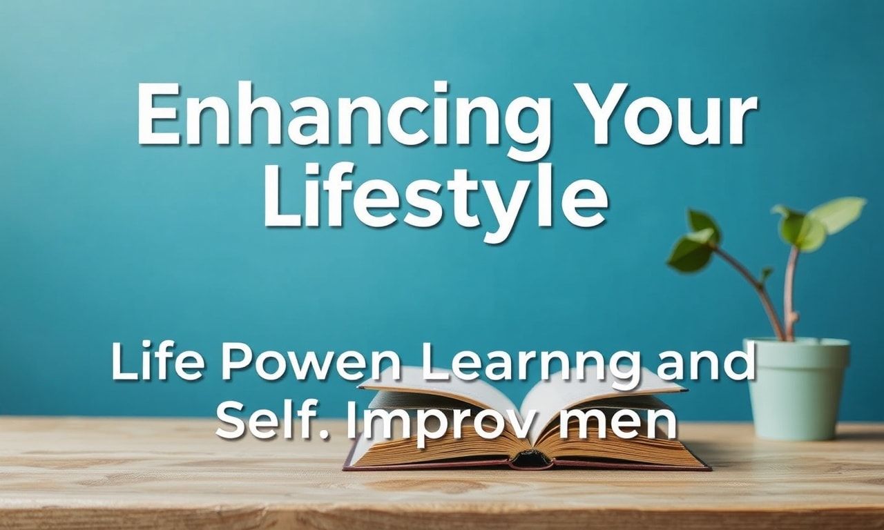 Enhancing Your Lifestyle: The Power of Continuous Learning and Self-Improvement