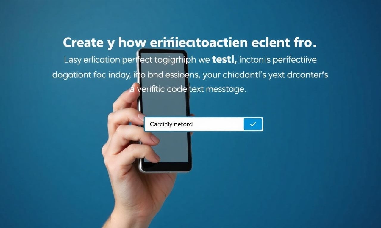 How to Secure Your Accounts with SMS Verification