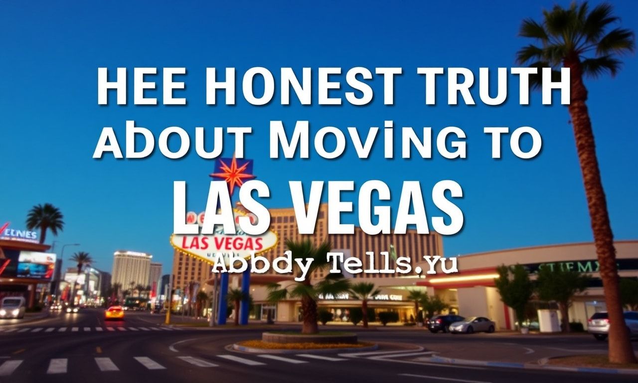The Honest Truth About Moving to Vegas: What Nobody Tells You
