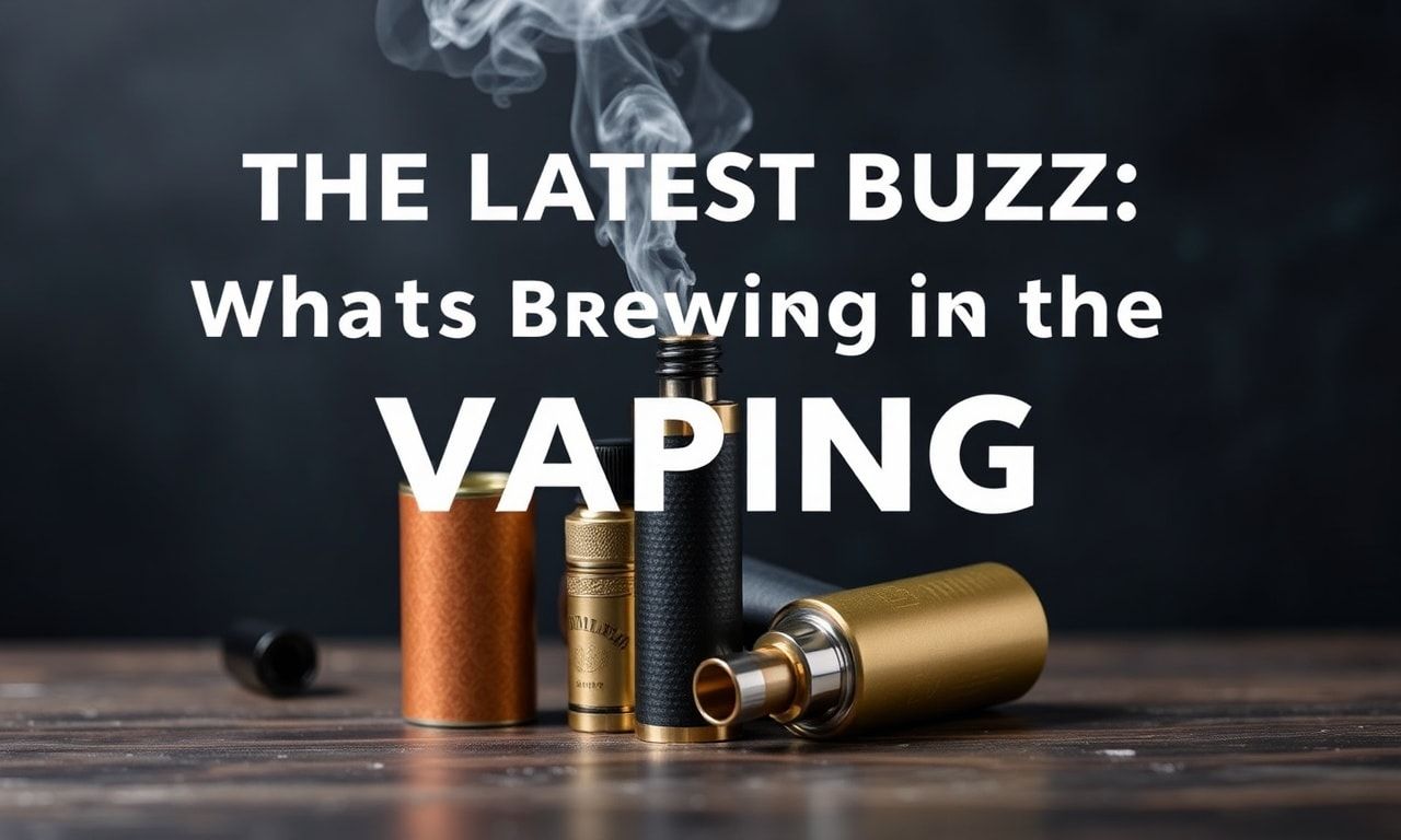 The Latest Buzz: What's Cooking in the Vaping World?