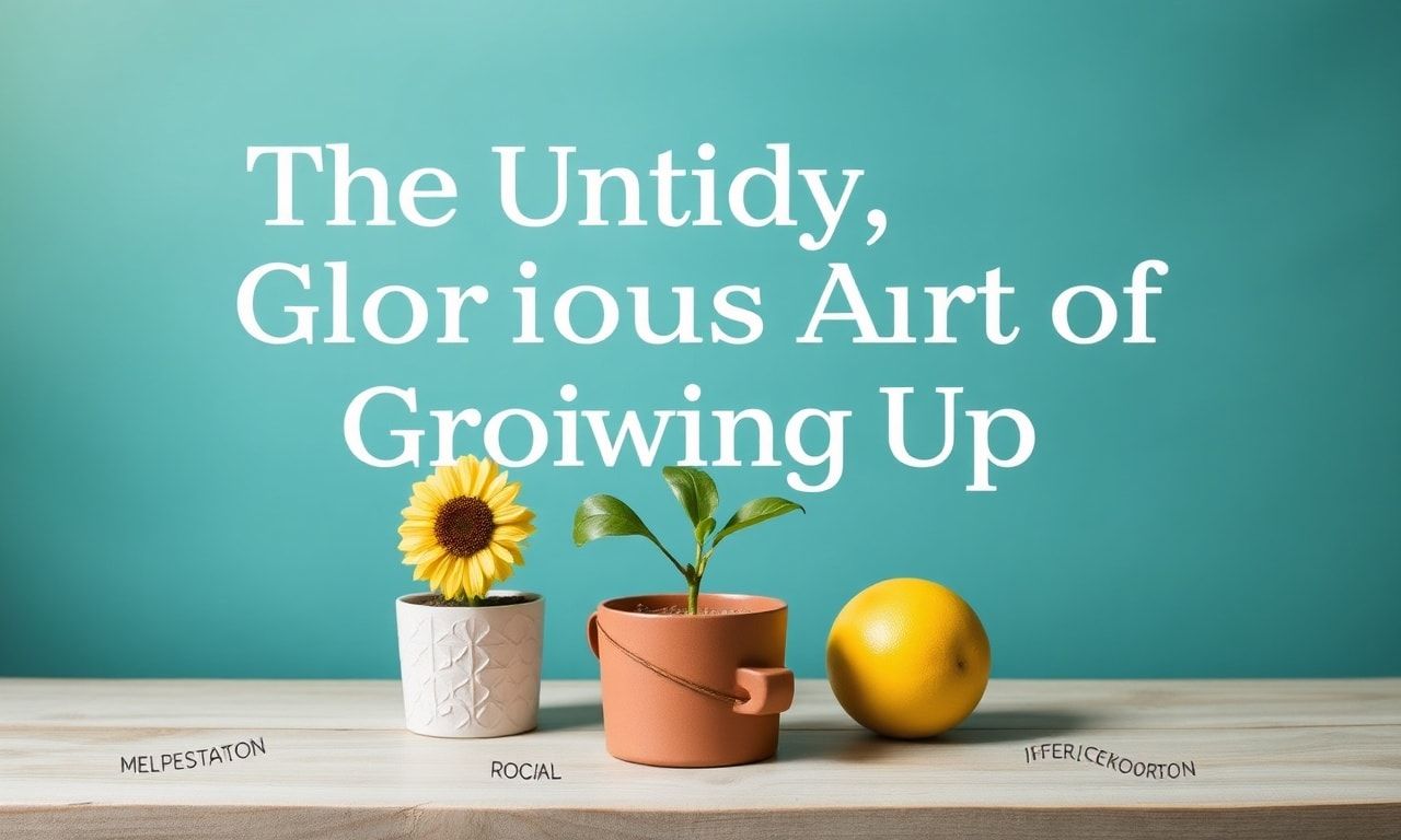 The Messy, Glorious Art of Adulting