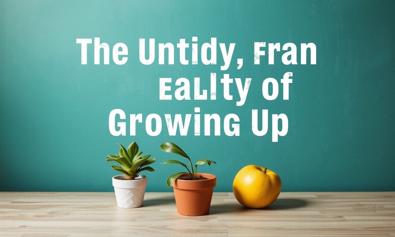 The Messy, Honest Truth About Adulting