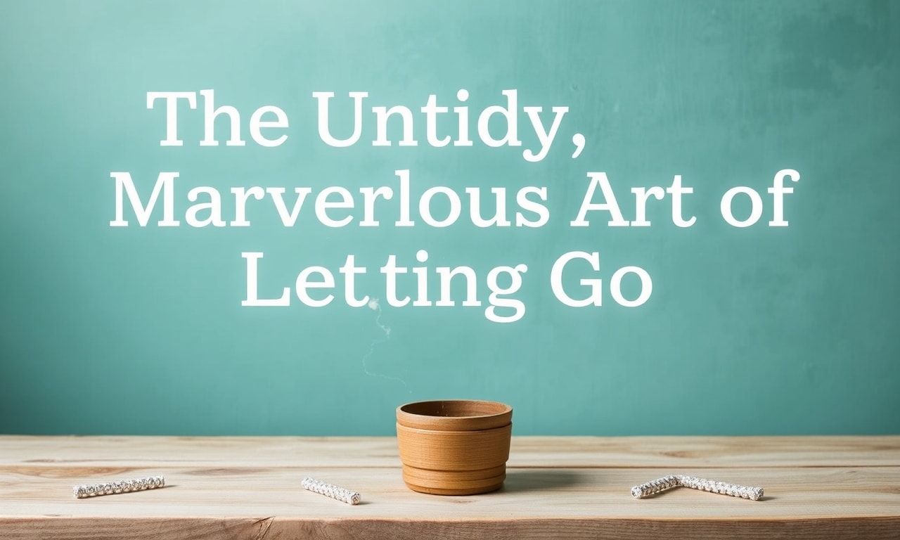 The Messy, Wonderful Art of Letting Go