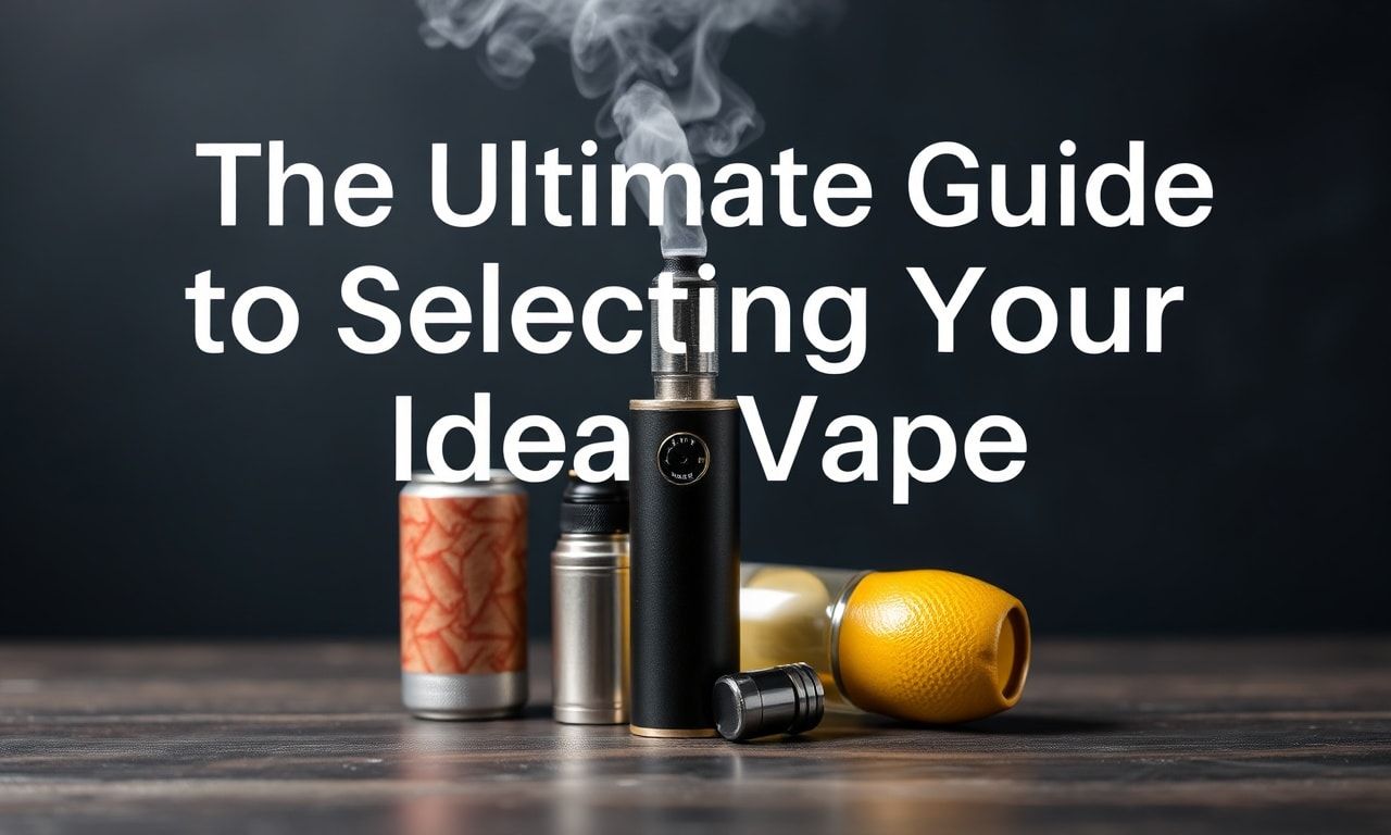 The Ultimate Guide to Choosing Your Perfect Vape