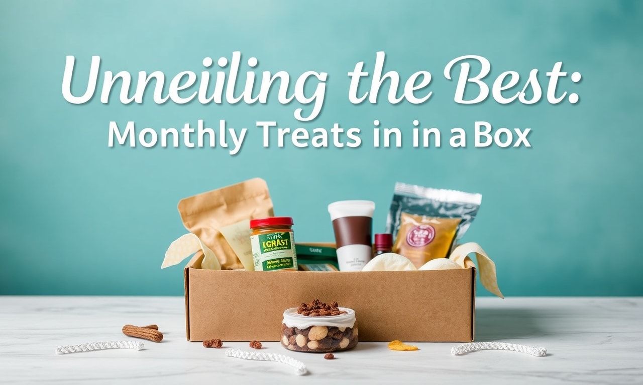 Unveiling the Best: Monthly Delights in a Box