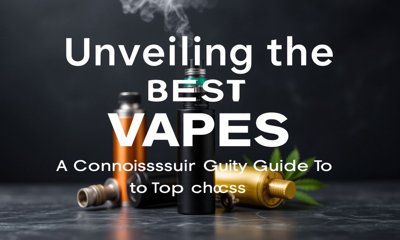 Unveiling the Best Vapes: A Connoisseur's Guide to Top Picks