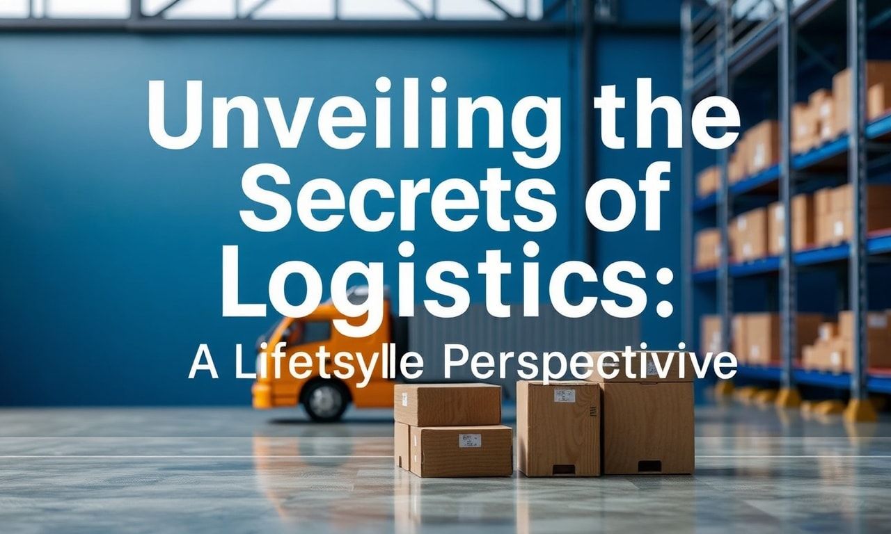 Unveiling the Secrets of Logistics: A Lifestyle Perspective